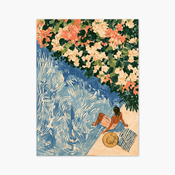 Beach Print art print