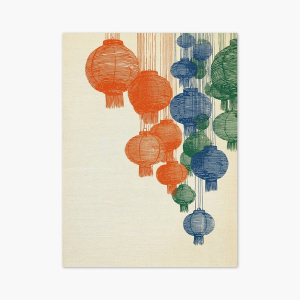 Chinese Lantern Wall Art art print