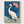 Crane Art Print poster in oak frame