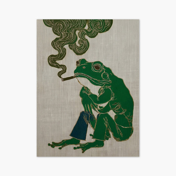 Frog Poster art print