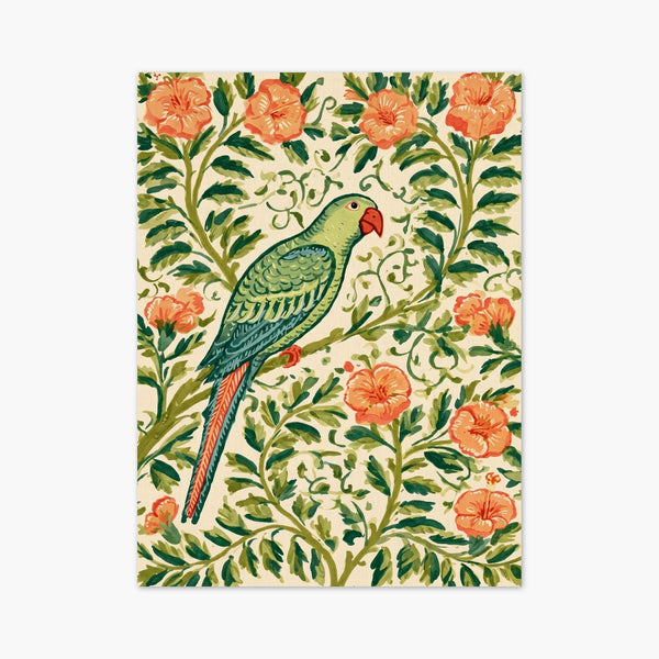 Art Nouveau Parrot Wall Art art print