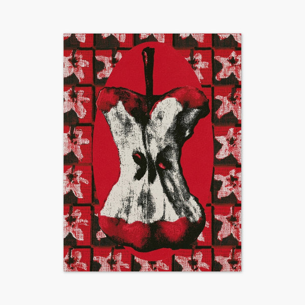 Pop Art Apple Core Poster art print