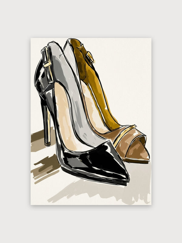 Modern Fashion High Heels - Digital Download