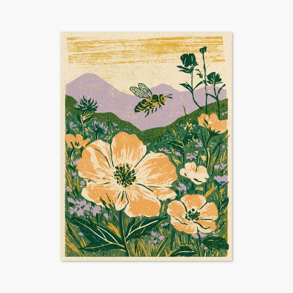 Wildflower Meadow Print art print