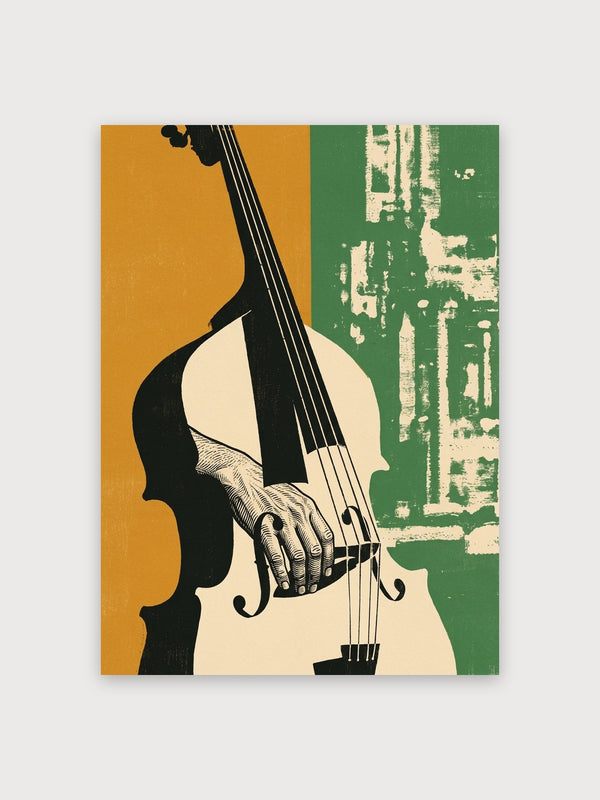 Bauhaus Cello Player Vintage - Digital Download
