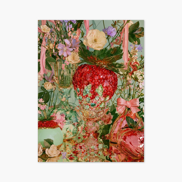 Strawberry Decor Print art print