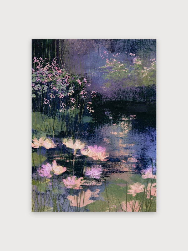Impressionist Water Lily Pond - Digital Download