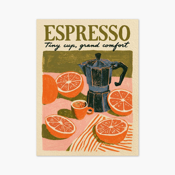Espresso Poster art print