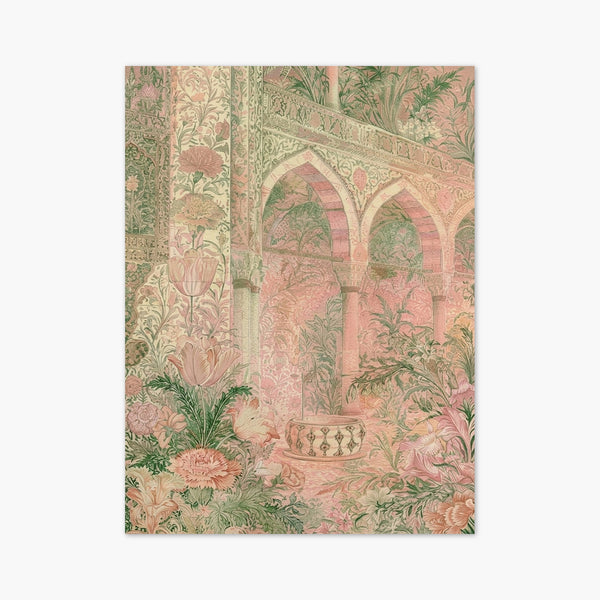 Art Nouveau Garden Palace Print art print