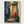 Jazz Trio Courtyard Poster poster in oak frame