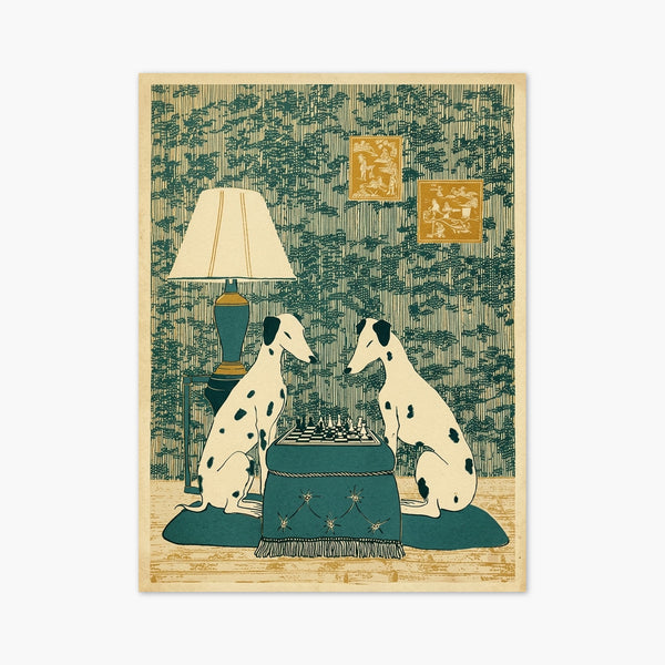 Dog Painting art print