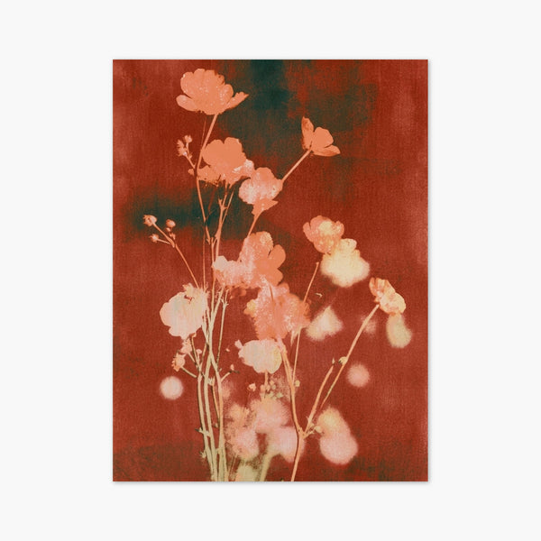 Vintage Botanical Flower Print art print