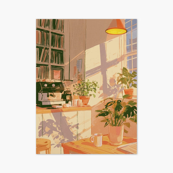 Coffee Bar Wall Art art print