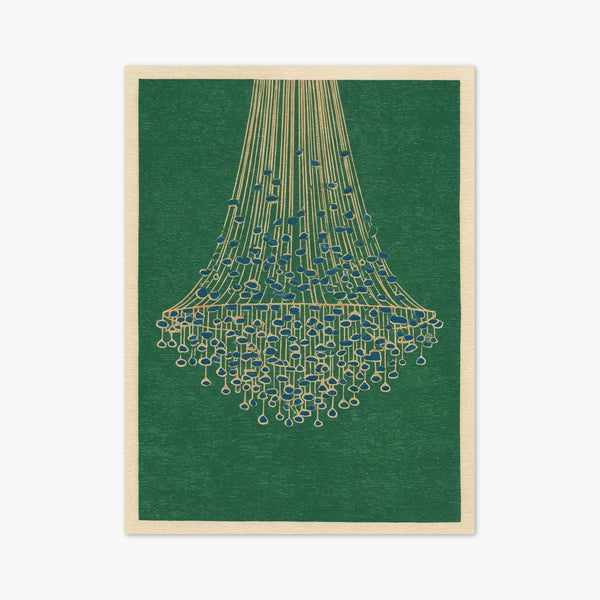 Bauhaus Chandelier Print art print