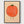 Whimsical Tomato Print poster in black frame
