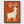 Ibex Goat Folk Art Print poster in black frame