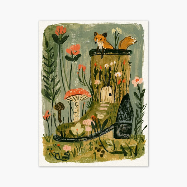 Fox Art Print art print
