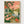 Japanese Crane Garden Print poster in oak frame