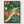 Frog in Strawberry Garden Print poster in black frame