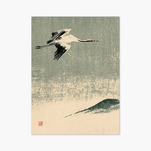 Crane Art Print art print