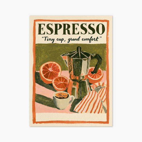 Espresso Poster art print