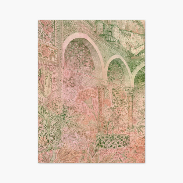 Art Nouveau Garden Arches Print art print