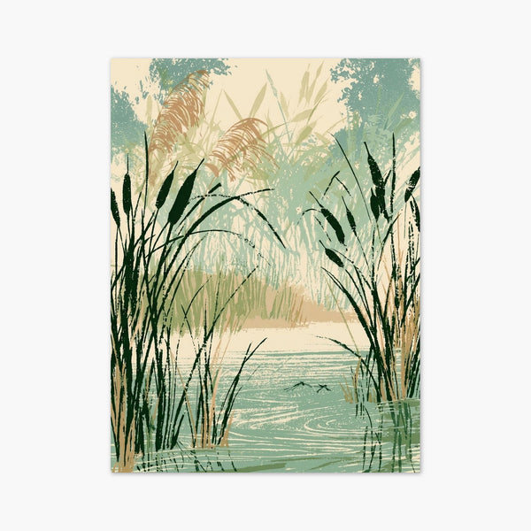 Marsh Painting Print art print