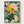 Art Nouveau Bird Print poster in oak frame