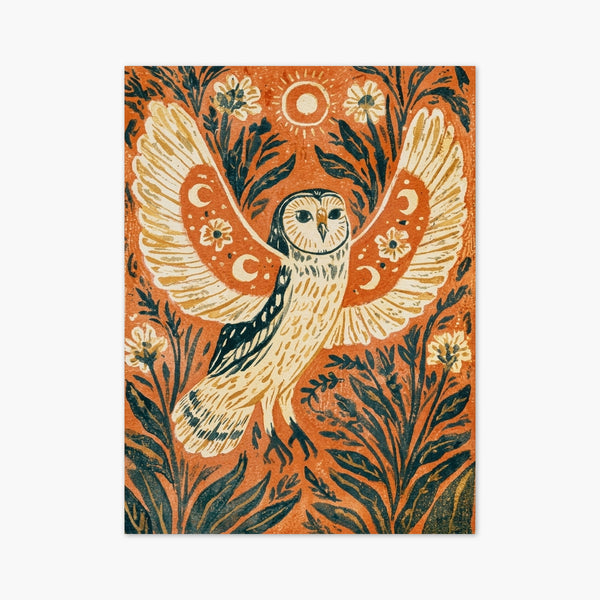 Owl Wall Art Print art print