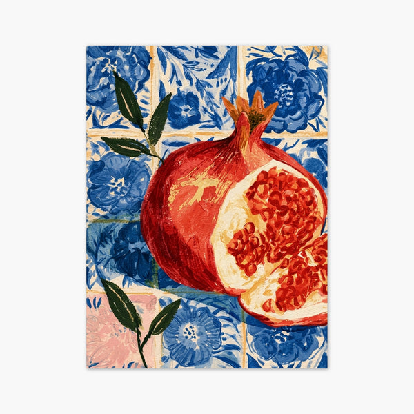 Pomegranate Fruit Art Print art print