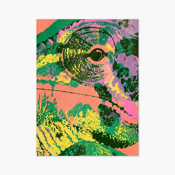 Psychedelic Pop Art Poster art print