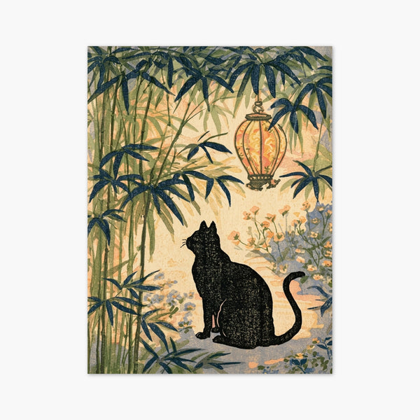 Black Cat Art art print