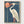 Blue Heron Wall Art poster in oak frame