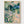 Watercolor Garden Art poster in oak frame