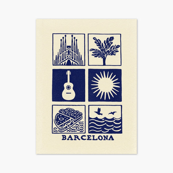Barcelona Bauhaus Print art print