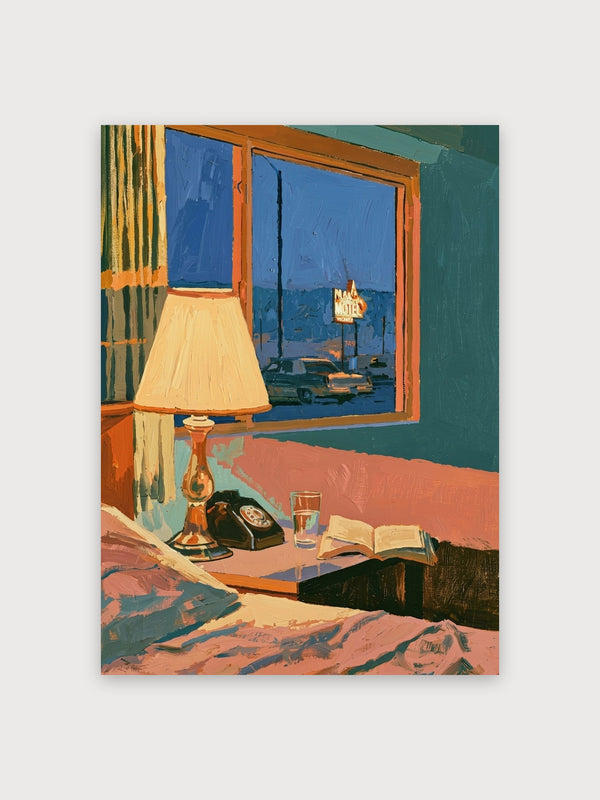 Mid Century Motel Window - Digital Download