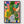 Tropical Flower Market Print poster in black frame