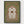 Mughal Arch Botanical Print poster in black frame