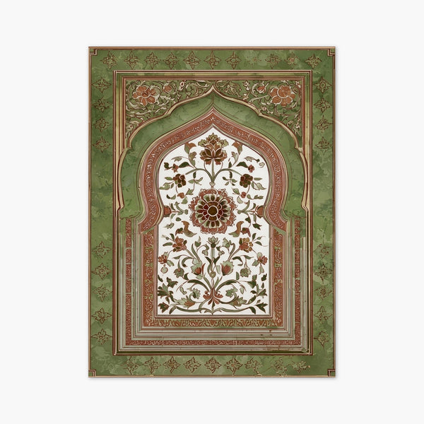 Mughal Arch Botanical Print art print