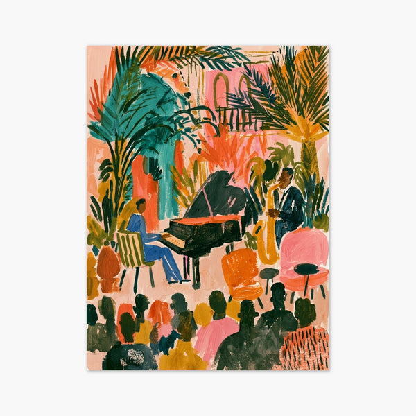 Jazz Musicians Poster art print