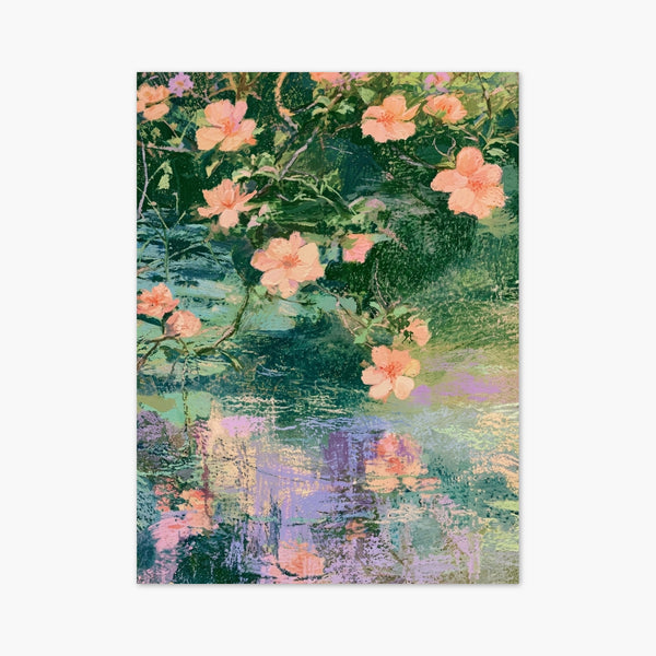 Watercolor Flowers Print art print