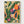 Tropical Fruit Botanical Print poster in oak frame