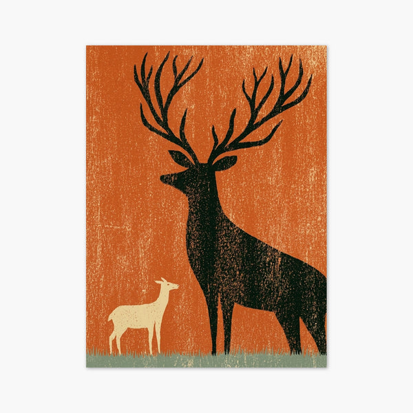 Deer Wall Art art print