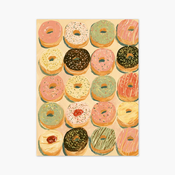Donuts Wall Art art print