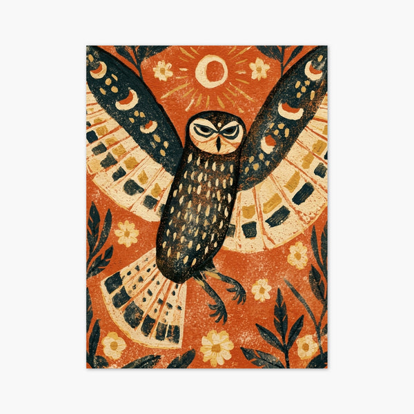 Owl Wall Art art print