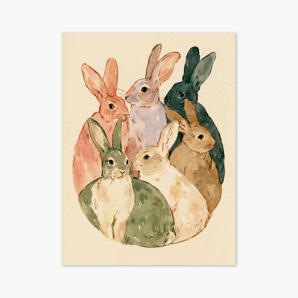 Rabbit Wall Art art print