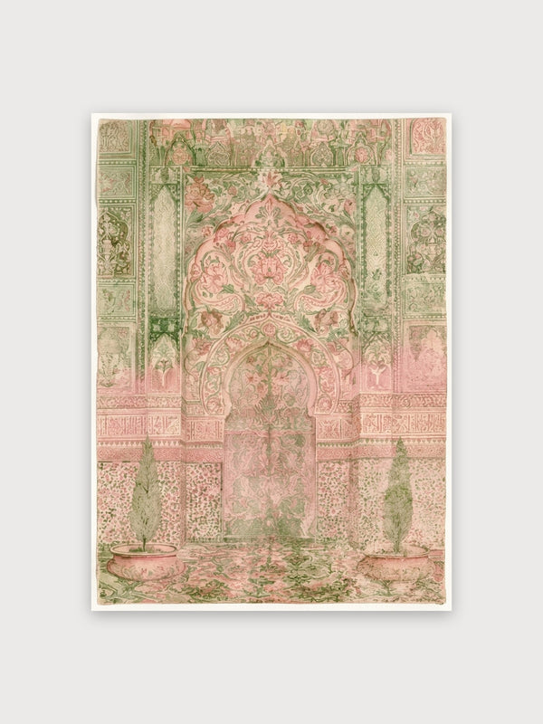 Vintage Moroccan Palace Interior - Digital Download