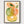 Watercolor Fruit Print poster in black frame
