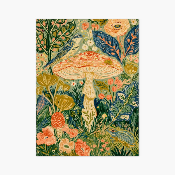Mushroom Wall Art art print