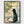 Black Cat Japanese Art Print poster in black frame